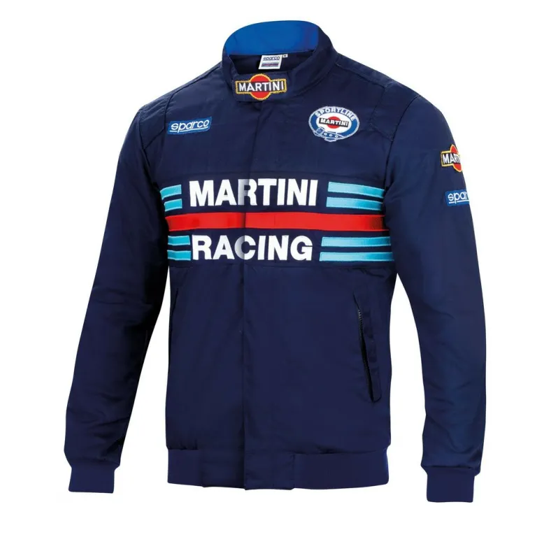 Sparco Jacke Martini Racing L Marineblau