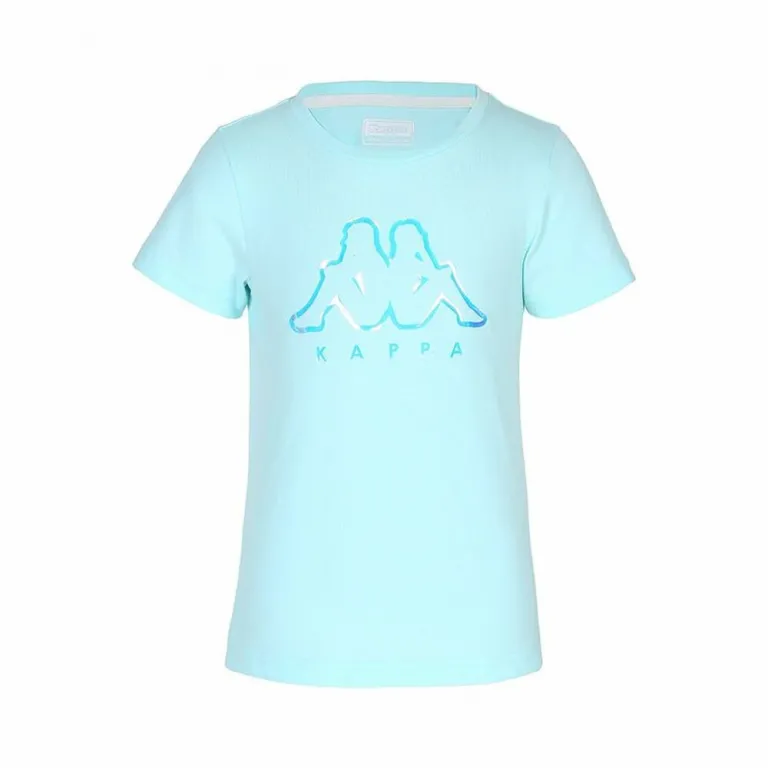 Kappa Kurzarm-T-Shirt fr Kinder Quissy Blue Aquamarin