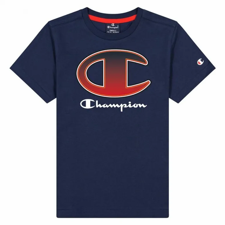 Champion Kurzarm-T-Shirt Crewneck T-Shirt B Marineblau