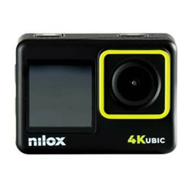 Nilox Sport-Kamera NXAC4KUBIC01 Schwarz/Grn Kompaktkamera