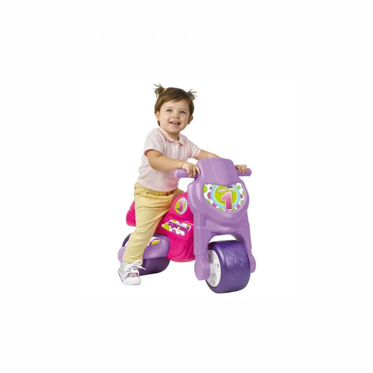 Feber Laufrad Motorrad Rutscher Lufer Kinderfahrzeug Kunststoff Mdchen lila