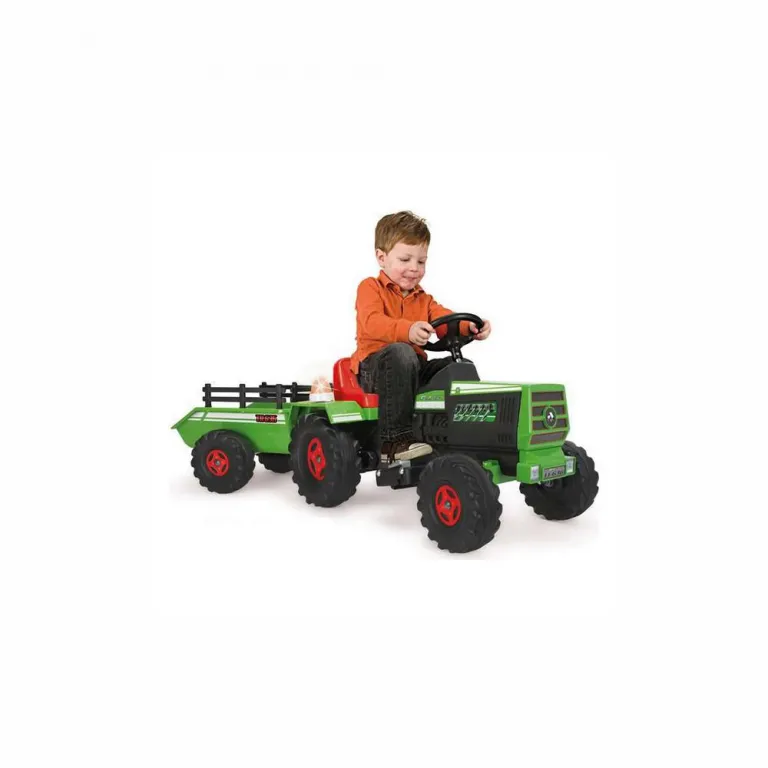 Injusa Elektrofahrzeug Kinderfahrzeug Traktor Basic 6V (136 x 52 x 50 cm)