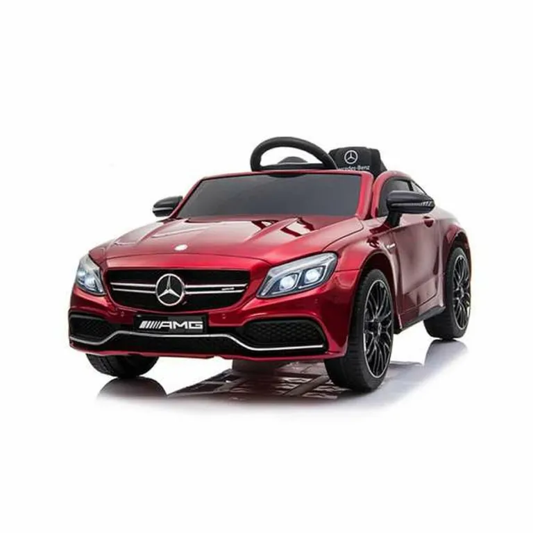 Injusa Mercedes benz Kinderfahrzeug Auto Elektroauto Kinderauto Mercedes Benz Amg C63 Rot Funk