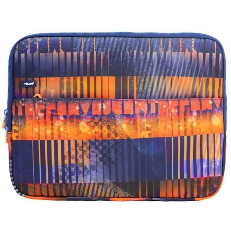 Milan Laptop Hlle Fizz Marineblau Orange 13 34,5 x 26 x 2,5 cm