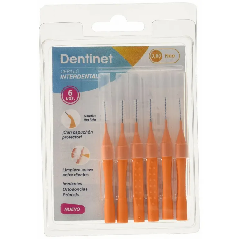 Dentinet Interdental-Zahnbrste 0,60 mm 6teilig