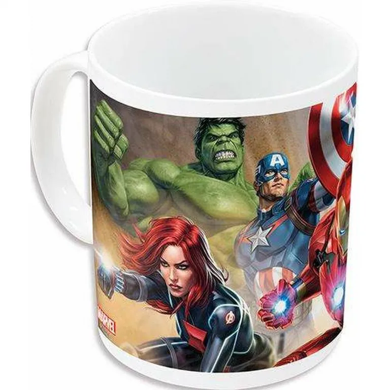 The avengers Henkelbecher The Avengers Infinity Wei aus Keramik Rot 350 ml
