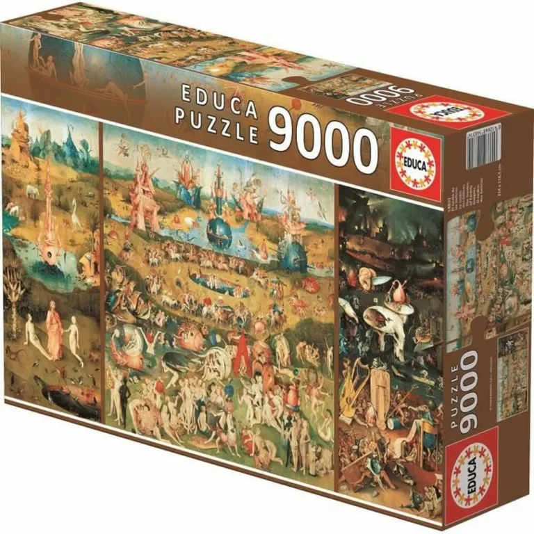 Educa Puzzle 14831 El Bosco - Garden of Delights 9000 Teile