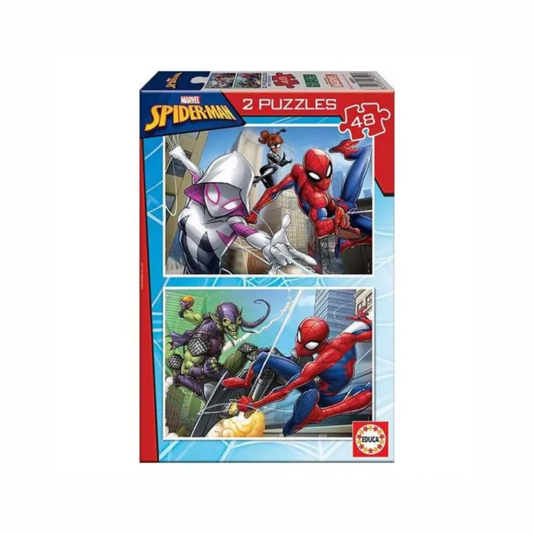 Spiderman Educa Puzzle Hero 2 x 48 teilig