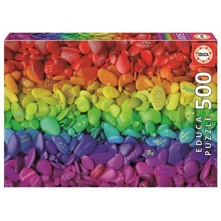 Educa Puzzle Coloured Stones 500 pcs