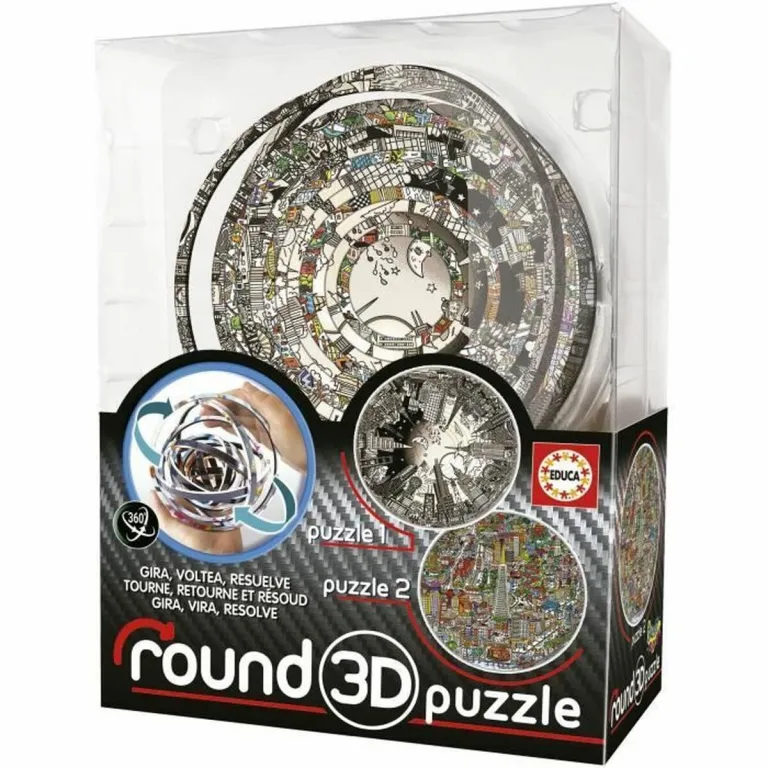 Educa Puzzle Round 3D
