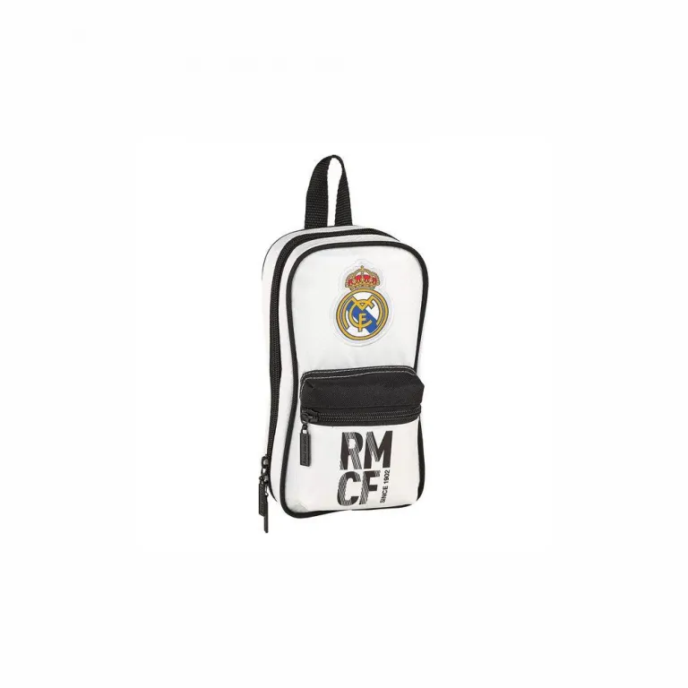 Mp Real madrid c.f. Schlamperrolle Rucksack Federtasche Real Madrid C.F. Wei Schwarz (33 Stcke)