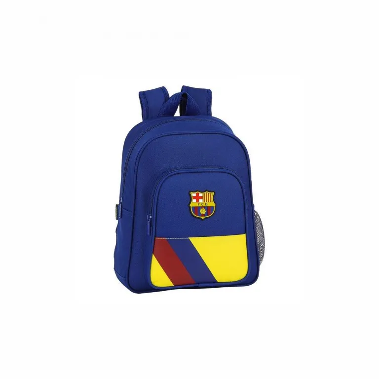 inderrucksack Sportrucksack Schule Kindergartentasche Jungen FC Barcelona Blau