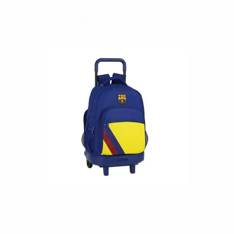 Mp Omp F.c. barcelona F.C. Barcelona Kinder-Rucksack mit Rdern Compact Blau Ergonomisch Backpack