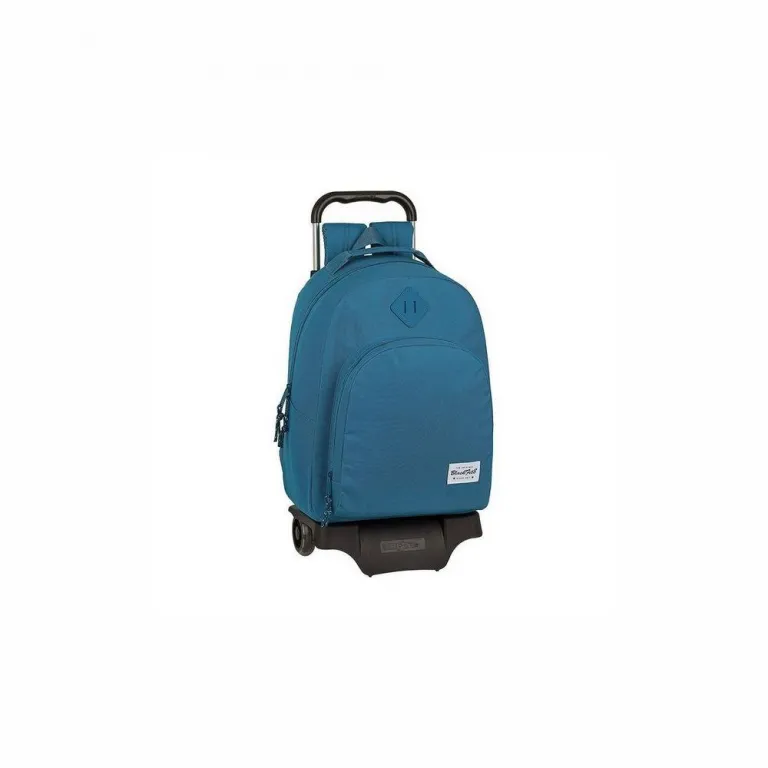 Blackfit8 Kinder-Rucksack mit Rdern 905 BlackFit8 Egeo Blau Ergonomisch Backpack