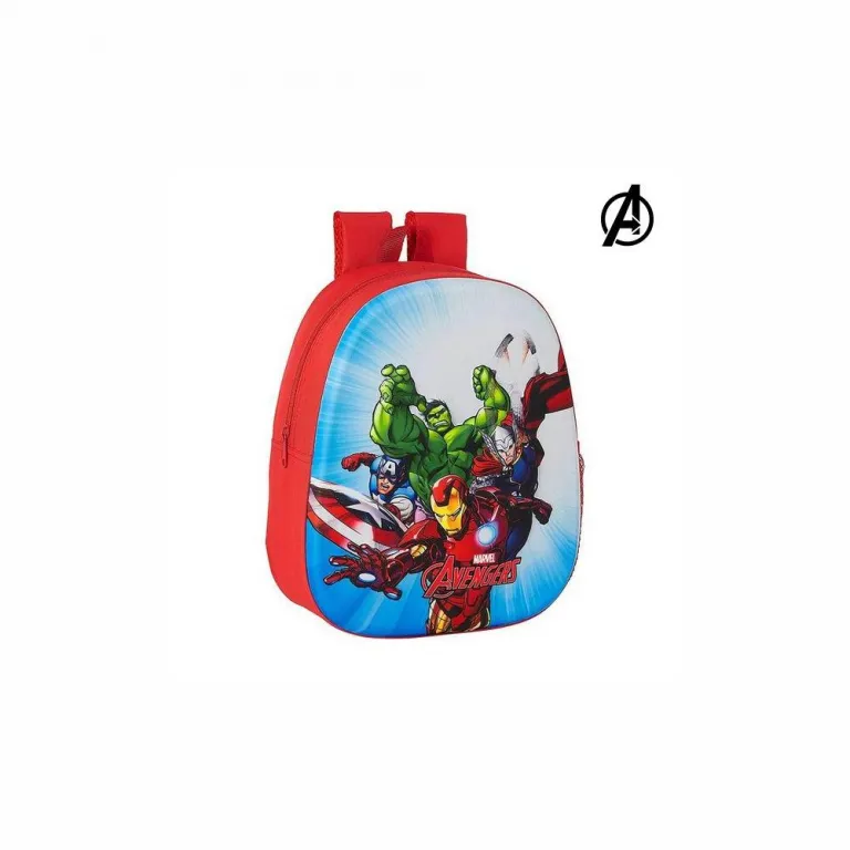 Avengers The avengers Kinder Rucksack Kindergartentasche Kinder-Rucksack 3D The Rot 10L