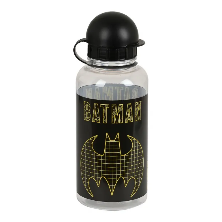 Batman Wasserflasche Comix Schwarz Gelb 500 ml