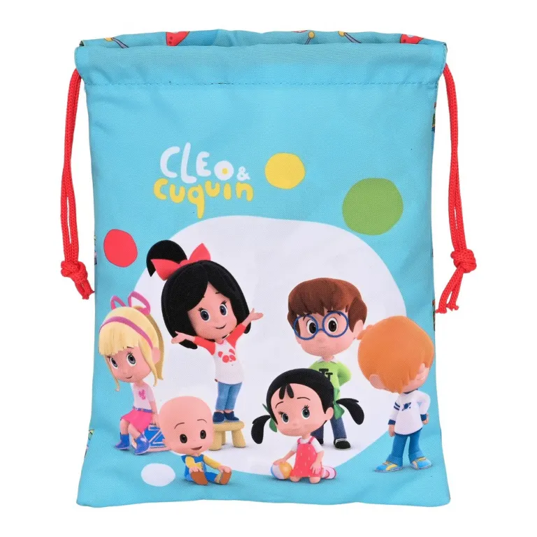 Cleo & cuquin Lunchbox Kindergartentasche Vesperbox Cleo & Cuquin Good Night Blau 20 x 25 x 2