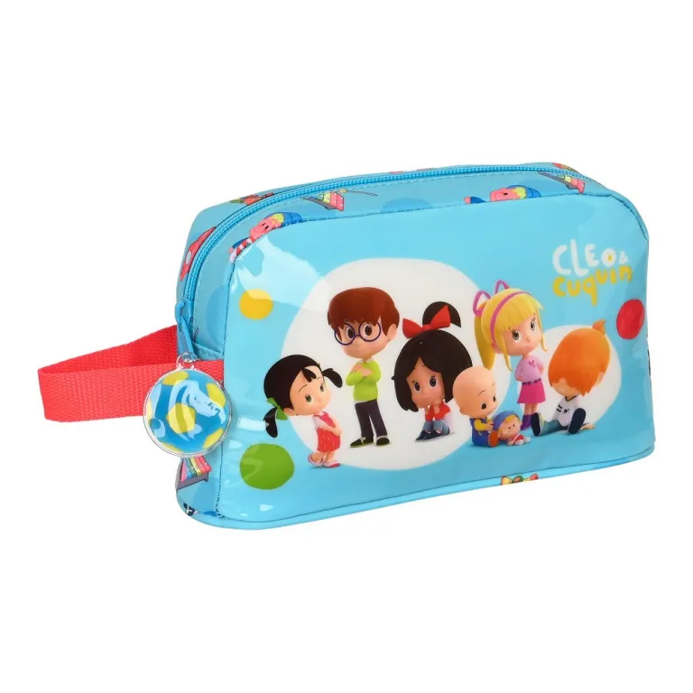 Cleo & cuquin Lunchbox Kindergartentasche Vesperbox Cleo & Cuquin Good Night Blau 21.5 x 12 x