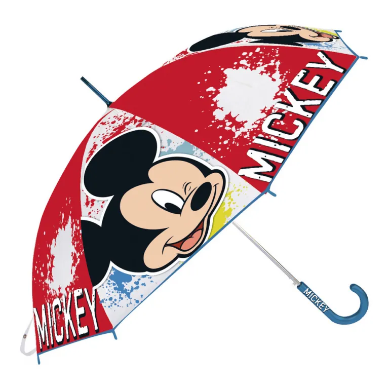 Mickey mouse Regenschirm Mickey Mouse Happy smiles Rot Blau  80 cm