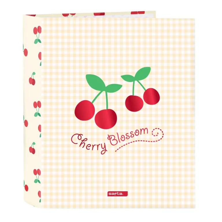 Safta Ringbuch Cherry Beige A4 (27 x 33 x 6 cm)