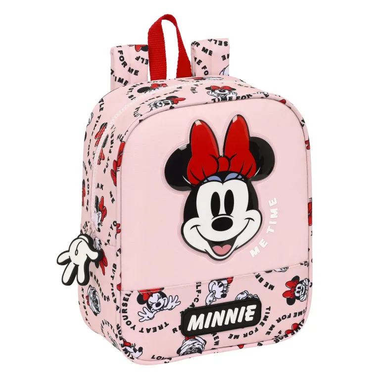Minnie mouse Kinderrucksack Minnie Mouse Me time Rosa 22 x 27 x 10 cm