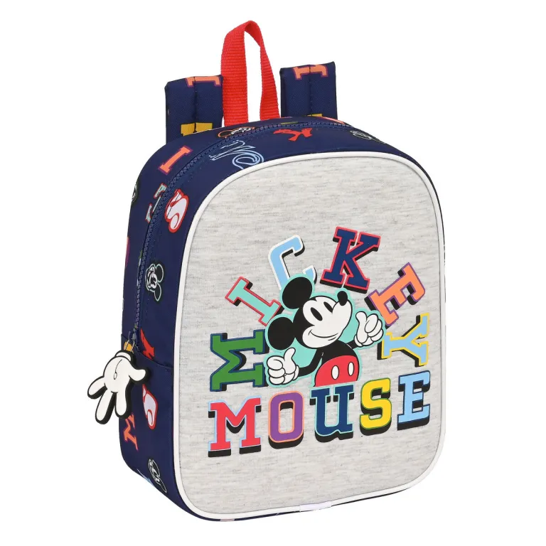 Mickey mouse clubhouse Kinderrucksack Mickey Mouse Clubhouse Only one Marineblau 22 x 27 x 10 cm