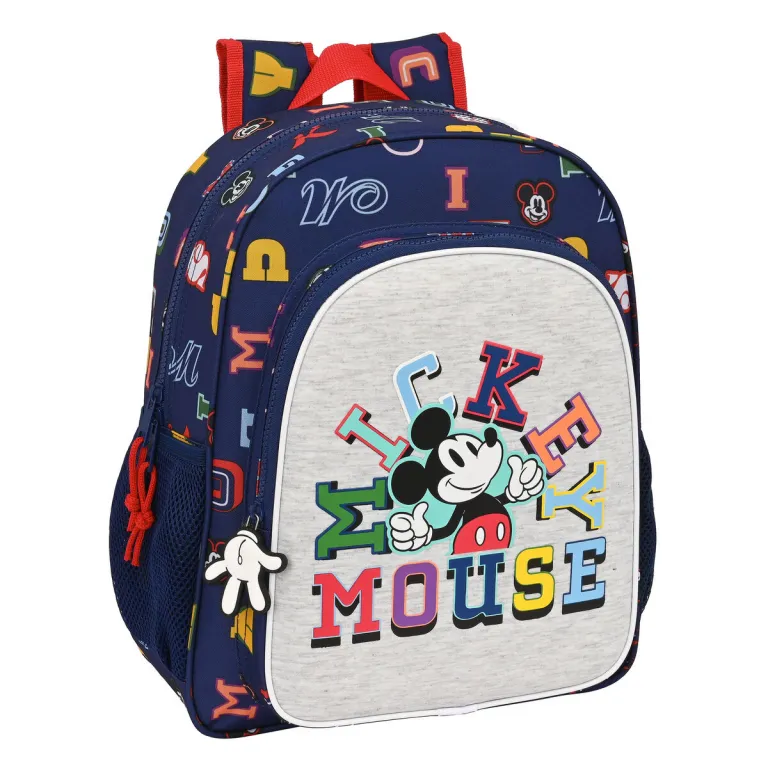 Mickey mouse clubhouse Kinder-Rucksack Mickey Mouse Clubhouse Only one Marineblau 32 x 38 x 12 cm