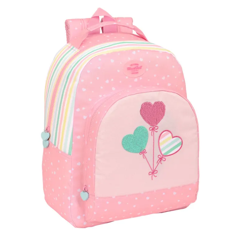 Blackfit8 Kinder-Rucksack BlackFit8 Globitos Rosa 32 x 42 x 15 cm