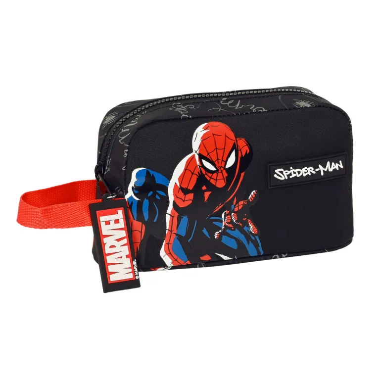 Spiderman Thermo-Vesperbox Hero 21.5 x 12 x 6.5 cm Schwarz