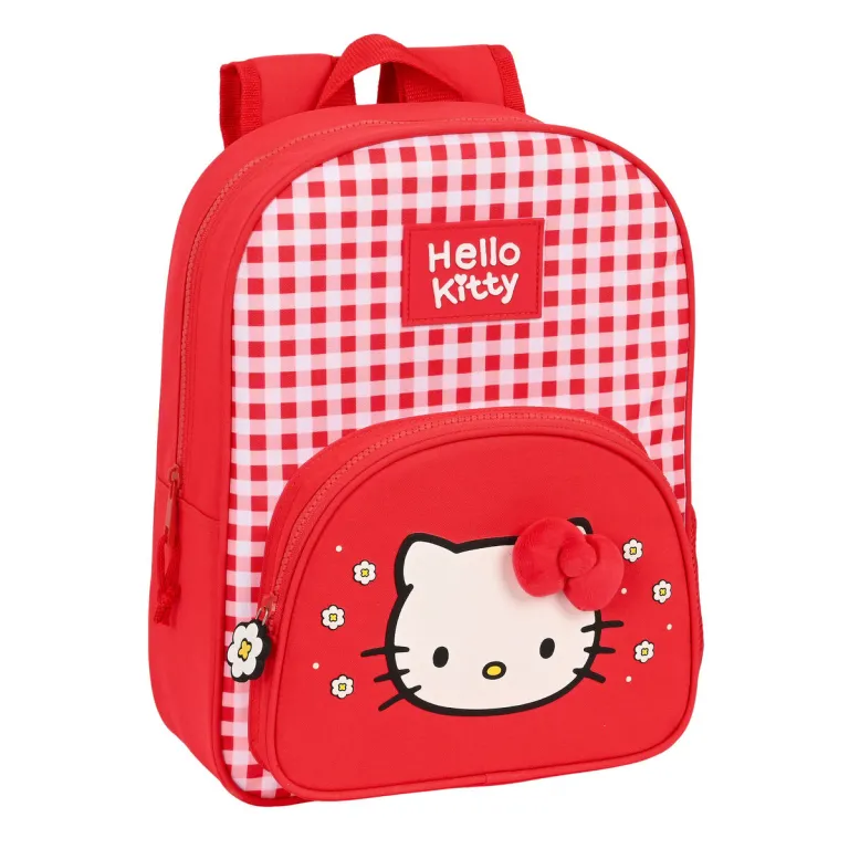 Hello kitty Kinderrucksack Hello Kitty Spring Rot 26 x 34 x 11 cm