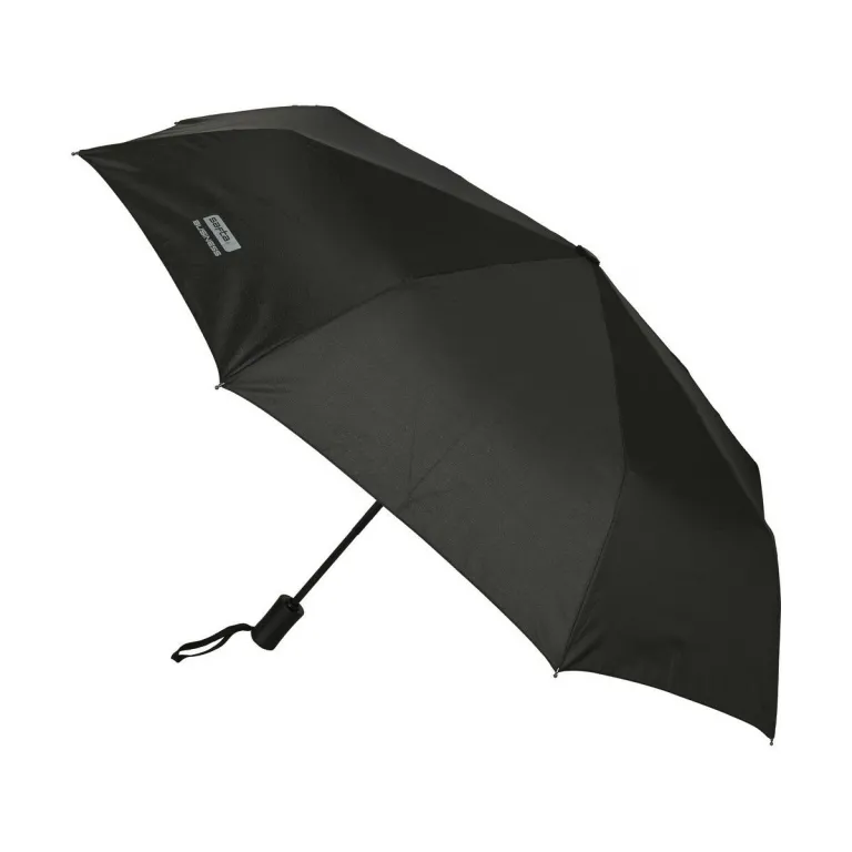 Safta Faltbarer Regenschirm Business Schwarz  102 cm
