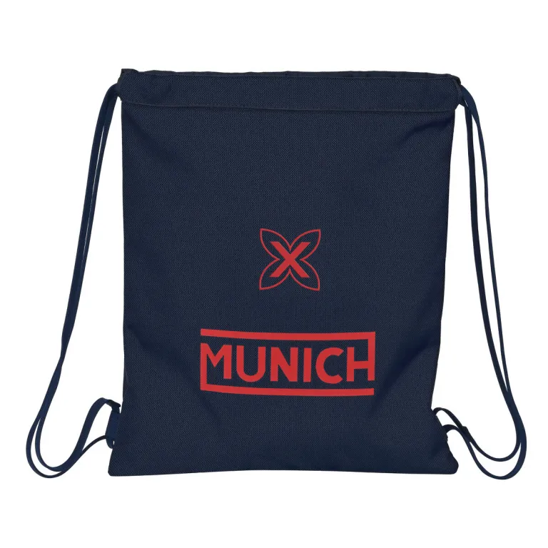 Munich Rucksacktasche mit Bndern Flash Marineblau