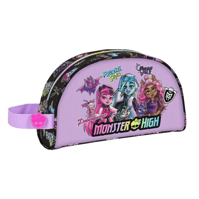 Monster high Reise-Toilettentasche Monster High Creep Schwarz Polyester 300D 26 x 16 x 9 cm