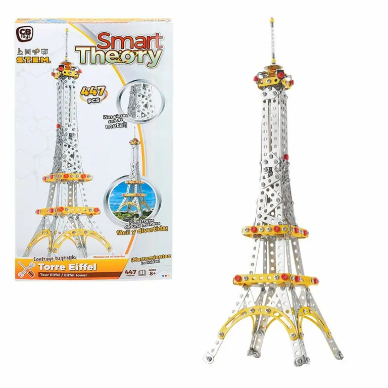Konstruktionsspiel Smart Theory Eiffel Tower 447 Stcke