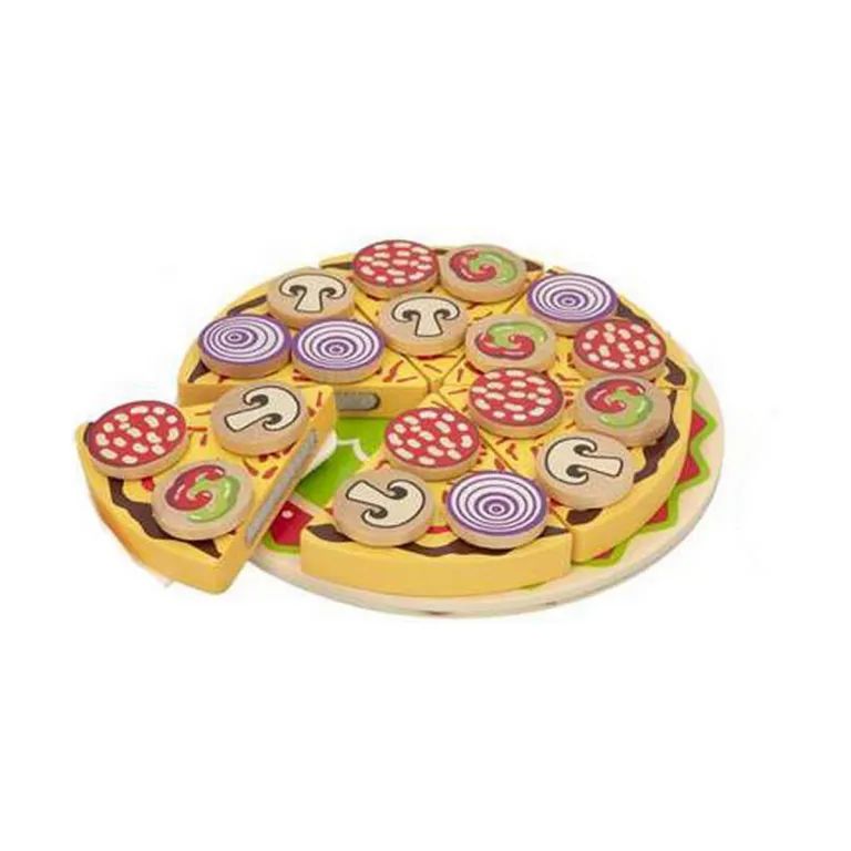 Color baby Woomax Pizza Color Baby 27 Stcke Holz MDF
