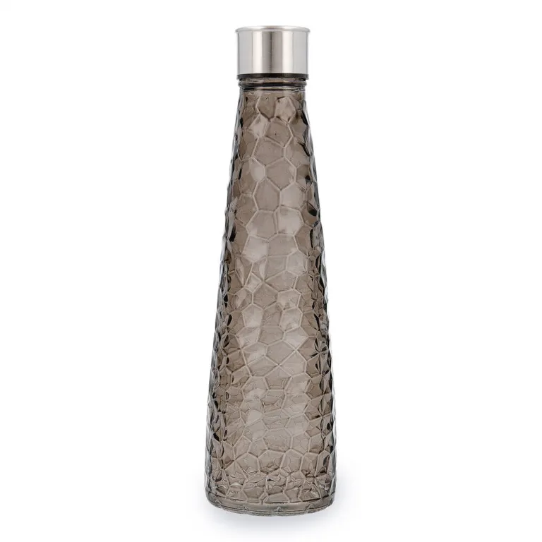 Quid Flasche Viba konisch Grau Glas 0,75 L Karaffe