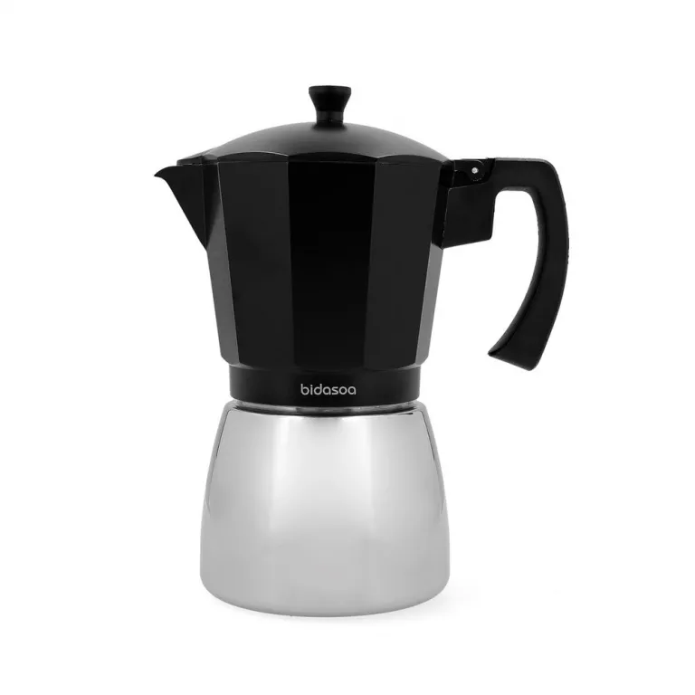 Bidasoa Espressokocher Kaffeebereiter Kaffeemaschine Stahl 12 Tassen