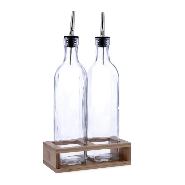 Quid l- und Essig-Set Naturalia Durchsichtig Glas 550 ml