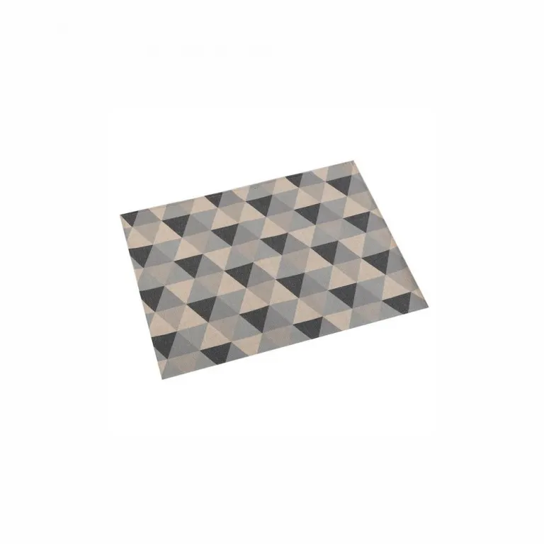 Untersetzer Dreieck Grau Polyester (36 x 0,5 x 48 cm)