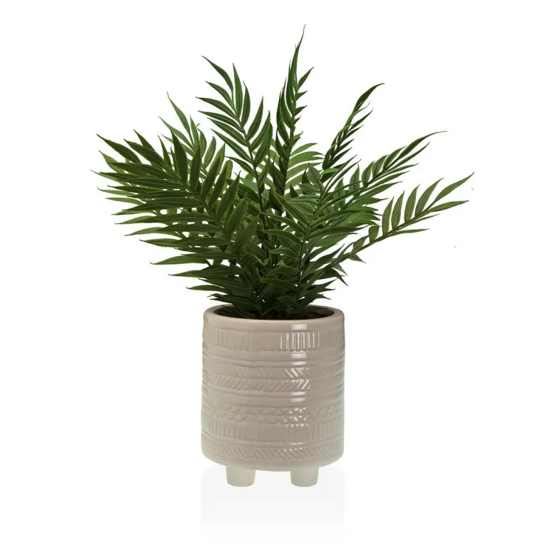 Versa Dekorationspflanze aus Keramik Kunststoff 15 x 31,5 x 15 cm