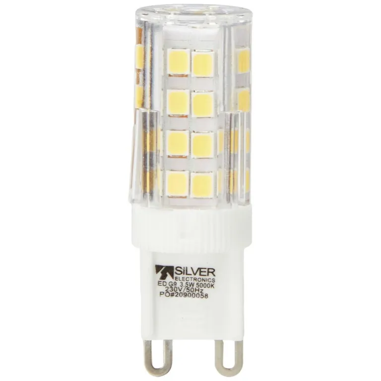 Silver electronics LED-Lampe Silver Electronics 130450 3,5 W G9 5000K