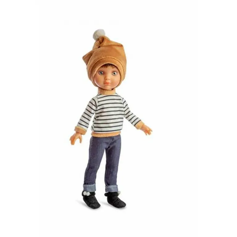 Berjuan Puppe Babypuppe Spielpuppe Baby-Puppe Puppe Eva Lucas 35 cm