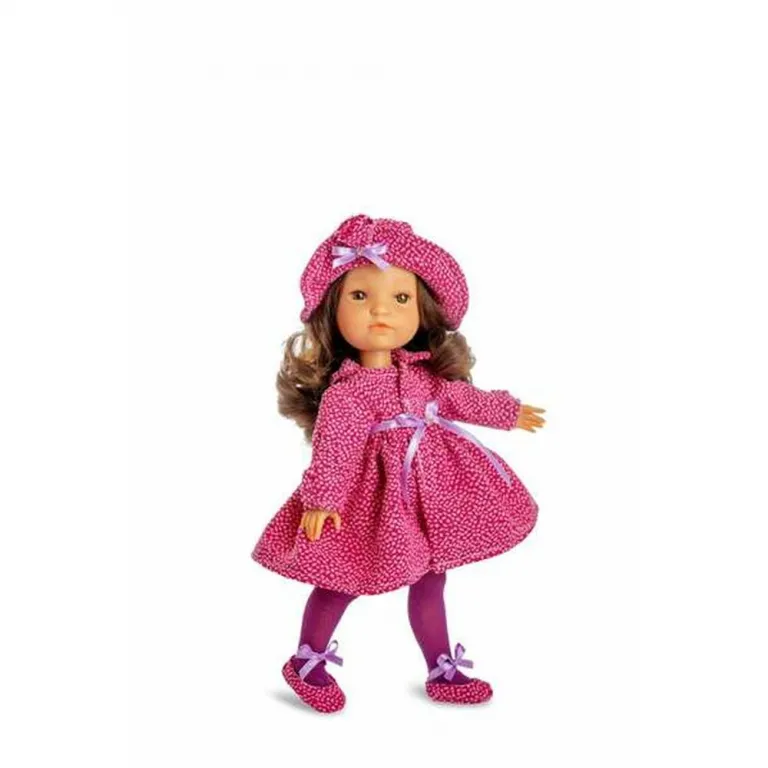 Berjuan Puppe Babypuppe Spielpuppe Baby-Puppe Puppe Fashion Girl 850-21 35 cm