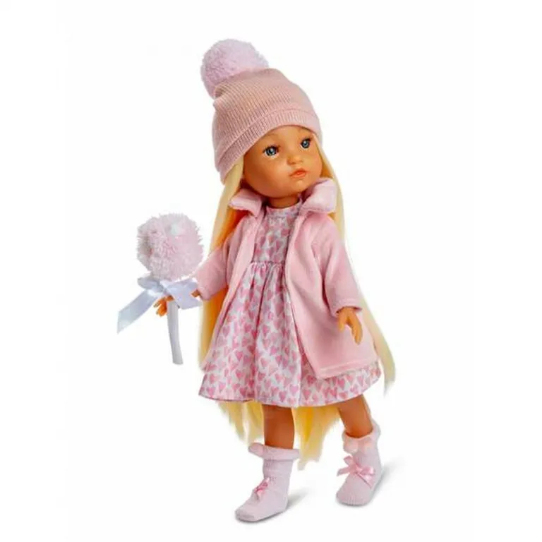 Berjuan Puppe Babypuppe Spielpuppe Baby-Puppe Puppe Fashion Girl 851-21 35 cm