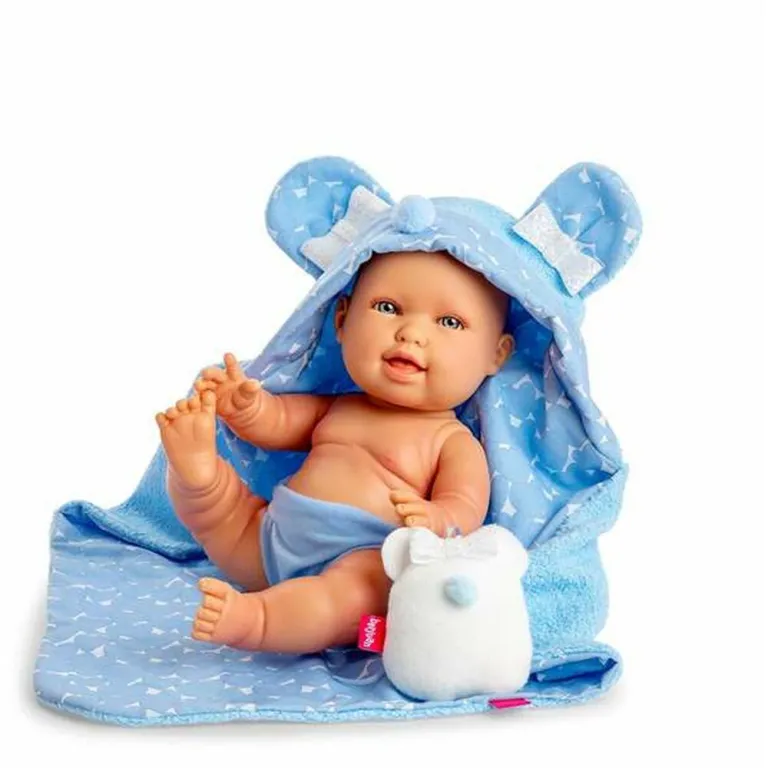 Berjuan Puppe Babypuppe Spielpuppe Baby-Puppe mit Decke Andrea Baby 3132-21 Br