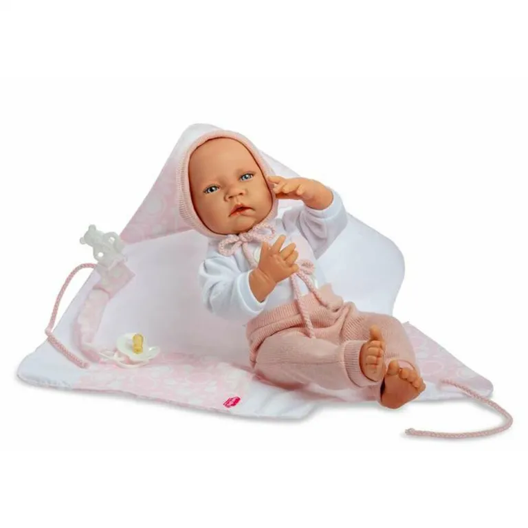 Berjuan Puppe Babypuppe Spielpuppe Baby-Puppe Puppe 8103-21 45 cm