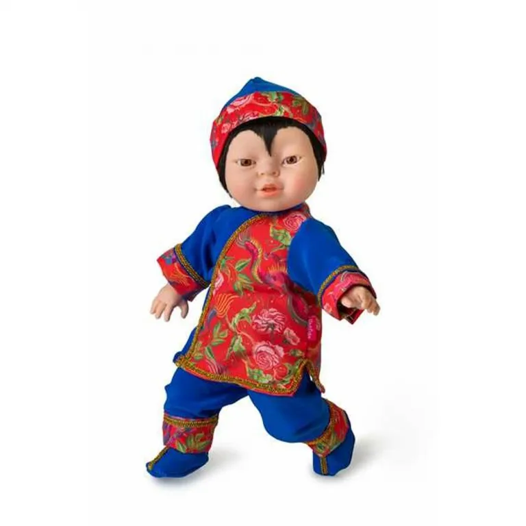 Berjuan Puppe Babypuppe Spielpuppe Baby-Puppe Puppe Friends of the World Asian