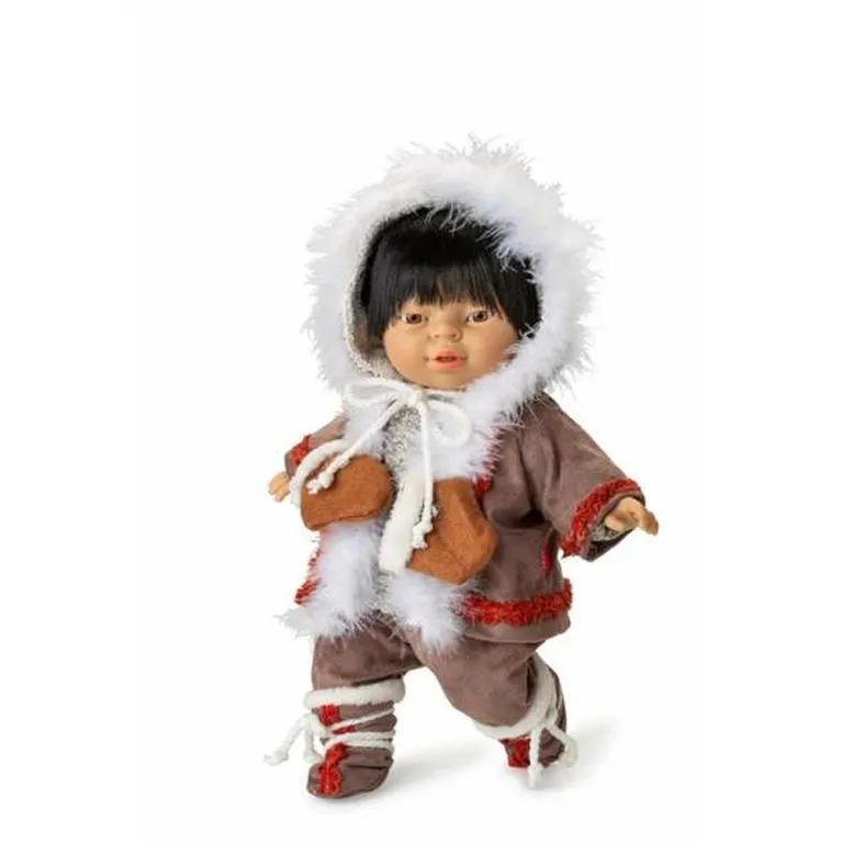 Berjuan Puppe Babypuppe Spielpuppe Baby-Puppe Puppe Friends of the World Eskimo 