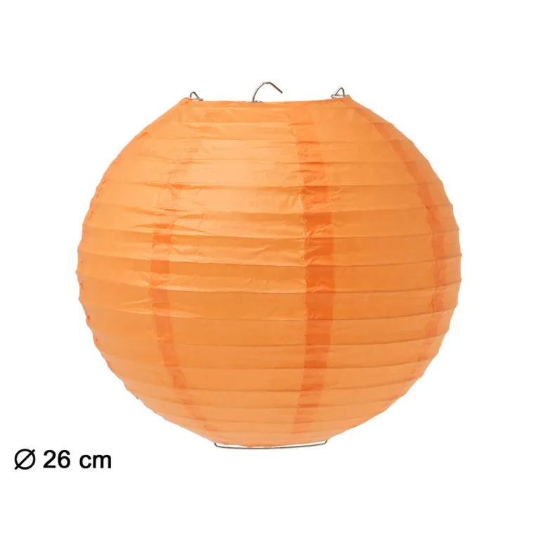 Deko-Kugel  26 cm Orange