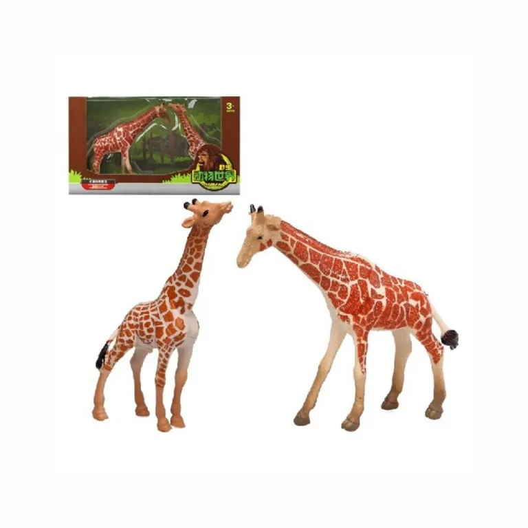Set wilde Tiere Giraffe 2 teilig